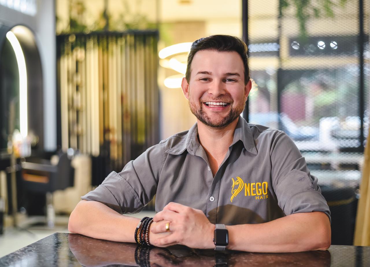 Ederson Garcia, fundador do Nego Hair — Spa Capilar